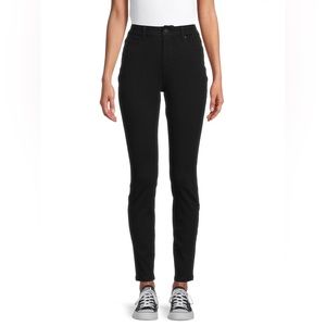 Black High Rise Skinny Jeans